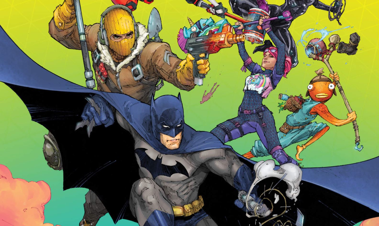 Punto cero será una serie de cómics crossover de Batman con Fortnite