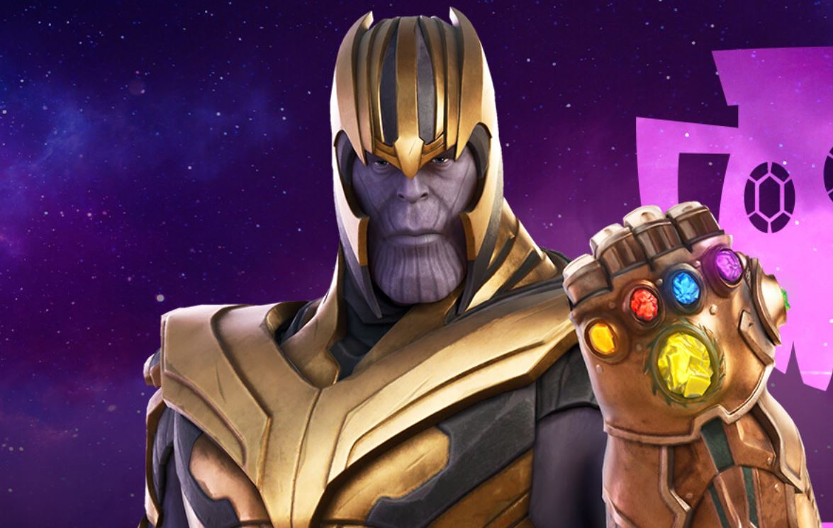 Thanos In Fortnite Ad Thanos Regresa A Fortnite Con Una Copa Y El Guantelete Del Infinito